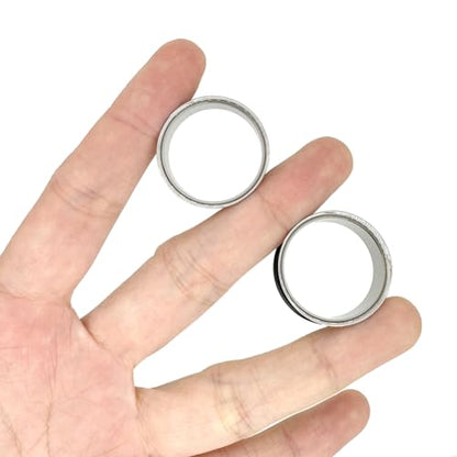 HEKEUOR Ear Tunnels Stretching Kit Stainless Steel Gauge Plugs Set Single Flared Stretching Kit 00g 7/16 1/2 9/16 5/8 3/4 7/8 1 Inch - style: 15/16" (24MM)