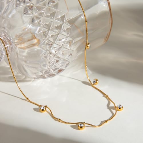 Unisex Celestial Gold Pendant Necklaces, Sun/Moon/Star/Angle Celestial Elements Unisex Choker Gold Lover Chains for Men and Women Jewelry - color: Layer - Gold Chain #2