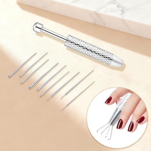 Piercing Taper Ball Grabber Tool 14G/16G/18G/20G Stainless Steel Piercing Taper Tool - style: External Thread(14G 16G 18G 20G) +Ball Grabber Tool