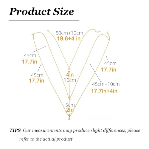 Body Chain Jewelry for Women Rhinestone Back Chain Necklace for Backless Dress Backdrop Chain Necklaces for Women - color: Rhinestone Body Chain