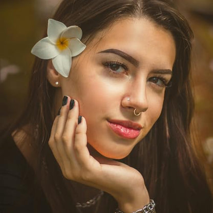 23-40 Pcs Gold Nose Rings & Studs - 18G & 20G Nose Piercing Jewelry - L Shape, Hoop & Screw Body Jewelry for Women & Men - color: Gold-20G-5Pcs