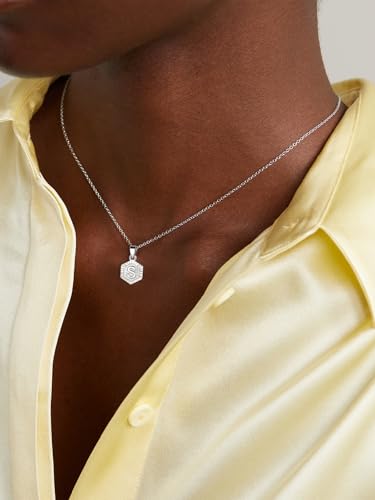FOCALOOK Womens Chain Necklace, 1/1.4/2mm Thin Cable Link Necklace Chain | Hypoallergenic 316L Stainless Steel, Non Tarnish, Sturdy Chain for Pendants, 14K Gold Plated/Silver/Rose Gold/Black, 14-30" - color: 1.4mm Silver, size: 24 Inch
