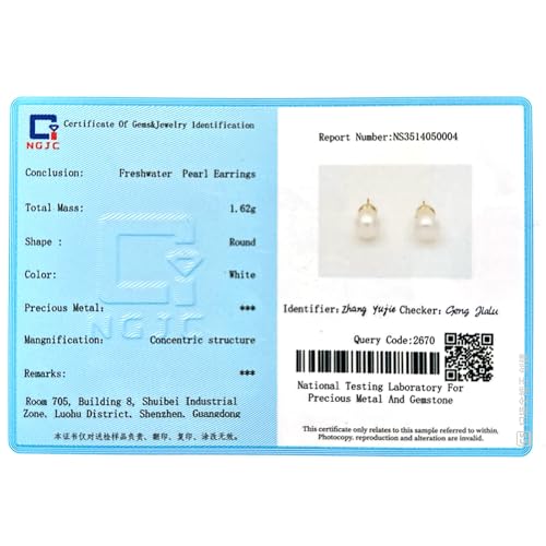 Freshwater Cultured Pearl Stud Earrings, 18K Gold Plated Sterling Silver | AAAA+ Handpicked Pearl Earrings with Hypoallergenic Design, Elegant Jewelry Gift for Women’s Daily Wear - size: 9mm