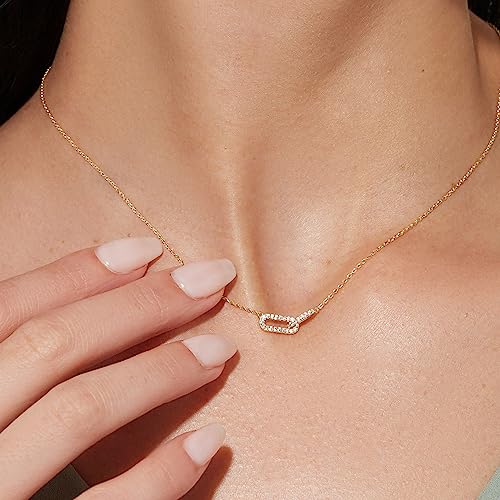 Freekiss Gold Stack Bracelets Pendant Necklace for Women: Dainty Thin Bracelet Set Charm Necklaces Necklaces Trendy Gold Jewelry for Women