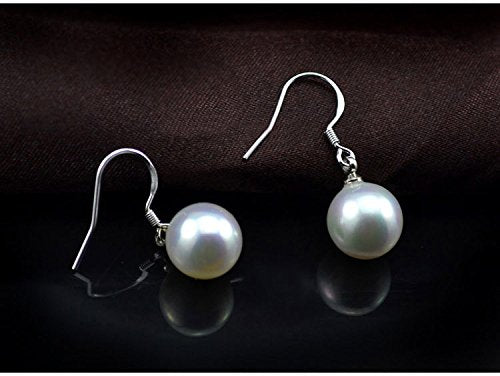 925 Sterling Silver Hook Pearl Dangle Earrings for Women Drop Hook Vintage Earrings Jewelry Birthday Gifts - style: Pearl