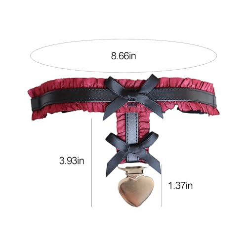 Snake Thigh Chain for Women, Medusa Serpent Garter Leg Jewelry, Gothic Leg Accessories for Halloween Costume, Festival Fashion - style: Z15 Black-Red
