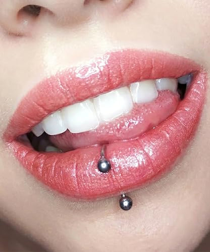 Surgical Steel Septum Rings 16g 14g - Lip Ring Smiley Piercing Hoop for Cartilage Earrings, Tragus, Helix, Daith, Conch - Eyebrow Circular Horseshoe Septum Piercing Jewelry - color: 16g Set - Silver