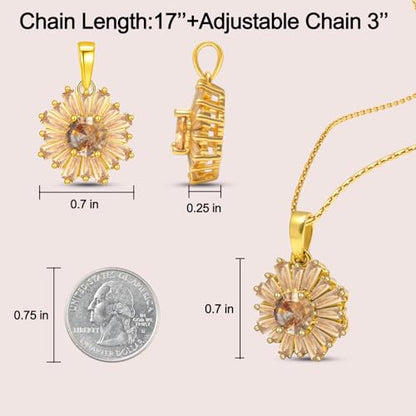 Ahiller Women's Necklace, Dainty Pendant Choker, Adjustable Chain | Heart Initial & Round Pendants, Daily Necklace,17-21" Adjustable Necklaces, Trendy Minimalist Jewelry, Stainless Steel Chain - color: TYH-Gold, style: Other Shapes - Multi-Color