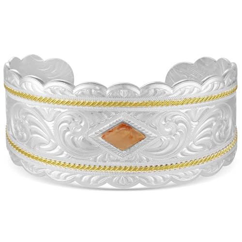 Montana Silversmiths Made in the USA Western Lifestyle Women's Cuff Bracelet - style: Classic Elegance
