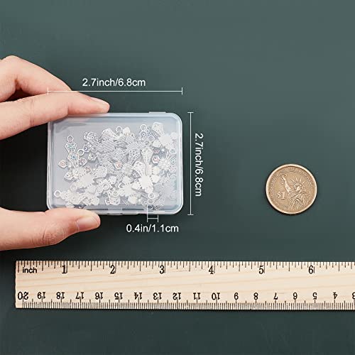 SUNNYCLUE 1 Box 40Pcs Rosary Cross Crystal Rhinestone Charms Bulk Cubic Zirconia Evil Eye Easter Crucifix Cross Charms for Jewelry Making Hanging Ornament Necklace Bracelet Keychain Supplies Adult - color: 40pcs Rhinestone Evil Eye Cross Charms