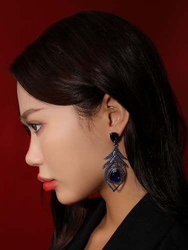 Christmas Halloween Red Heart Shaped Pattern Alloy Earrings, Gothic Antique Style Jewelry for Women - style: Earrings EARR.006