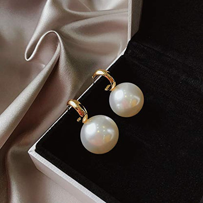 Retro Pearl Stud Drop Earrings Elegant Faux Pearl Stud Earrings For Women Exquisite Wedding Engagement Jewelry Gifts - style: Style 2
