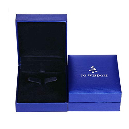 JO WISDOM 925 Sterling Silver Freshwater Pearl Hoop Earrings with Dangle Real Pearl,Simulated Pearls - color: B-8mm white pearl,tanzanite color