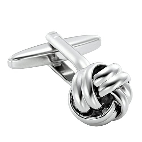 Urban Jewelry Mens Stainless Steel Nautical Knot Cufflinks Sharp Formal | Nautical Cufflinks Stainless Steel Rust Resistant Finish Polished Cufflink Finish Modern Cufflink Design Style - color: Nautical Knot Cufflinks