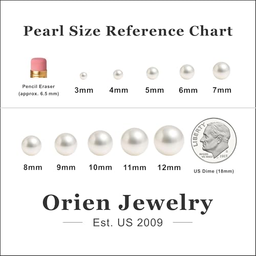 AAAA Black Japanese Akoya Cultured Pearl Pendant, Solitaire Style for Women, 14k White or Yellow Gold Plated Sterling Silver, 16-18" Box Chain, Gift Box & Certificate