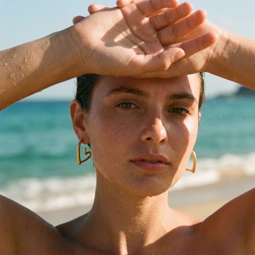 Gold Plated Dangle Earrings Dainty Silver Drop Earring Trendy Long Dangling Wedding Bridesmaid Hoop Diamond Crystal Cute Earring Prom Jewelry Graduation Gifts for Women - color: gold 1