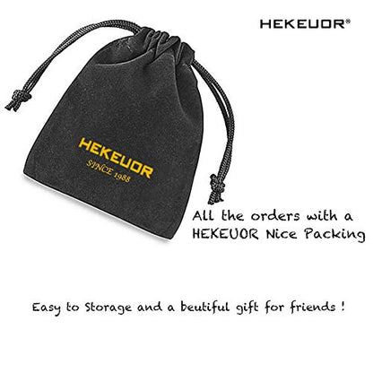 HEKEUOR 1/2" 12mm Black Acrylic Tapers + Stainless Steel Black Single Flare Plugs with O Rings