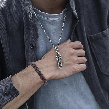 2 Styles Cowhide Wide Cuff Wrap Adjustable Genuine Leather Bracelets Brown Braided Rustic Leather Wrist Band Vintage Rope Bracelet Wristband for Men Women Daily Wear Costume Party Gift - style: 2 styles 2