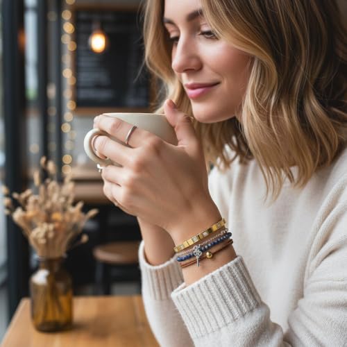 Joo&Rind Gold Bangle Bracelets for Women 18K Gold Plated Stainless Steel Bracelet Oval Hinged Bangles for Small Wrists Non Tarnish Waterproof with Cubic Zirconia Jewelry Gift for Everyday Wear Birthday - color: Square White Zirconia-Gold
