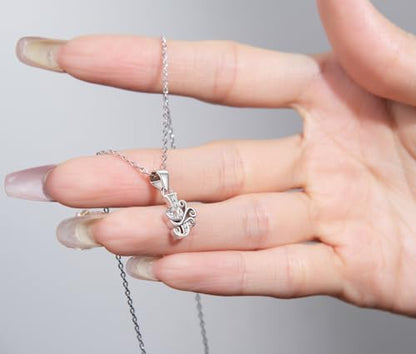 S925 Sterling Silver Initial Letter Necklaces for Women Dainty Letter Chain Necklace for Women Personalized Jewelry Gifts - style: J