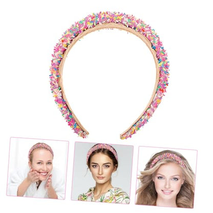 Outanaya Wide Headband Women's Fashion Headband Makeup Styling Padded Accessory