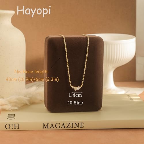 Pearl Necklaces for Women,Dainty Gold Pendant Necklaces Waterproof Jewelry | 14K Gold Plated Pearl Necklaces,Dainty Elegant Wedding Necklace,Small Cute Adjustable Minimalist Necklace,Non Tarnish Jewelry - color: GOLD-15