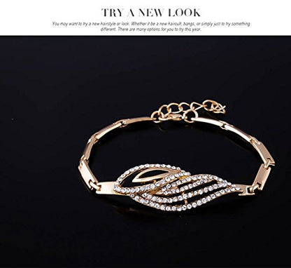 Womens Luxury Africa Dubai 18k Gold Plated Jewelry Sets Wedding Rhinestone Crystal Bib Statement Necklace Earrings Set for Brides Party Prom - color: C-Gold Statement Jewelry Set