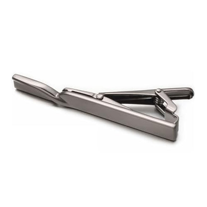 Yoursfs Black Matte Skinny Tie Clips For Men Classic Shiny Tie Bars Stainless Steel Personalized Tie Clip Suitable for Wedding Anniversary Business - style: Black Matte Skinny Tie Clips
