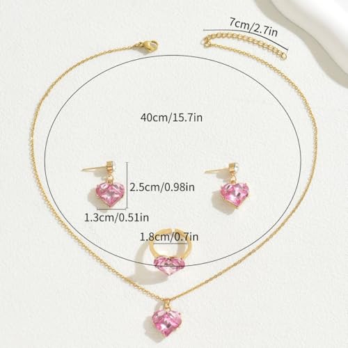 Pearl Necklace for Women Dainty Pearl Necklace Timeless Jewelry christmas gifts friendship gifts for women - color: B-Heart shaped zircon inlaid necklace