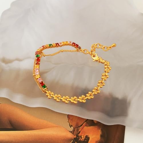 18K Gold Bangle Bracelets for Women 925 Sterling Silver Bracelets Bracelets Adjustable Boho Bracelets Stackble Cuff Bangle Bracelets for Men Women Chunky Gold Bangle Open Cuff Bracelets Christmas Gift - color: Bracelets-13
