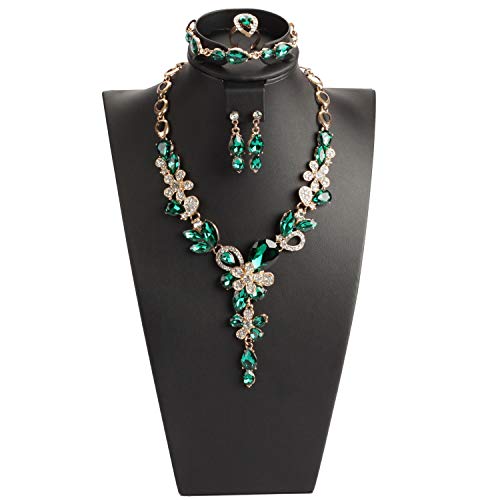 Black Leather Necklace Display,Jewelry Necklace Bust Display Stand for Bracelets,Earrings,Rings (H12.4inch) - size: H12.4inch
