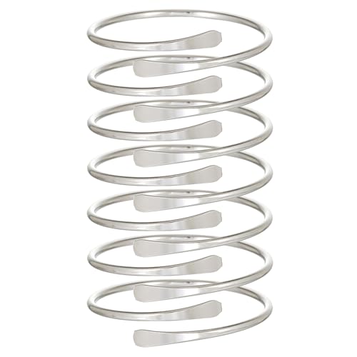 Gold Bangles for Women, 12 Pcs Boho Stackable Bracelets Multi Layer Textured Chunky Bracelets Jewelry Set for Women - color: 6 pcs silver bangles