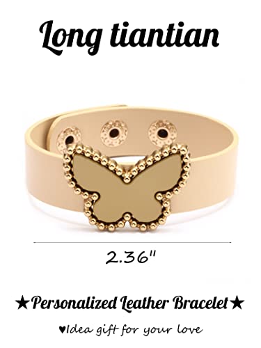 Long tiantian Boho Western Bracelets for Women Leather Wrap Bracelets Turquoise Bracelet Western Jewelry Country Concert Outfits - color: Leather Wrap Bracelets 9