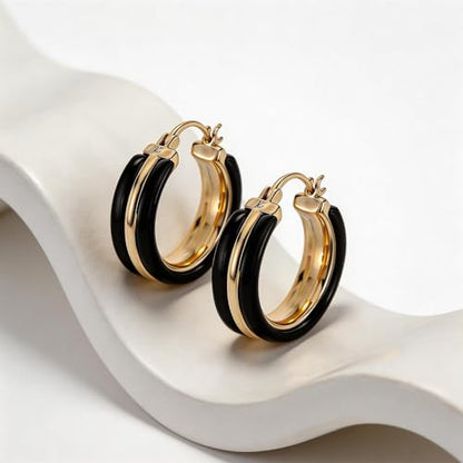 Chunky Hoop Earrings for Women Large Hoop Statement Earrings Vintage 18k Gold Plated Leopard Cheetah Print Resin Earring Lightweight Hoops Statement Jewelry Gifts Accessories Outfits Trendy Gifts