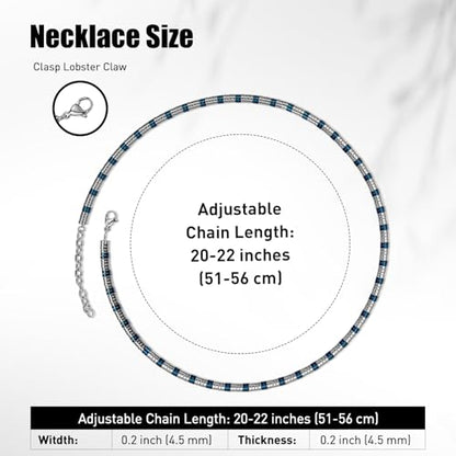 Stainless Steel Chain Necklaces,Rolo Chain Necklace for Men Women,Unique Fashion and Charm Jewelry, Silver Tone Chain,Stainless Steel Adjustable Link, Gifts for Friends/Husband/Dad - style: 1492