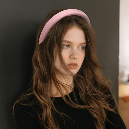 7pcs Headbands for Women Girls Trendy Women Headbands Set, Non Slip | Head Bands for Women's Hair Accessories Diademas Para Mujer De Moda - color: Brown2
