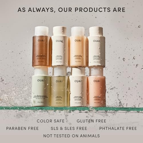 OUAI Travel Size Curl Cream - Curl Defining Cream with Chia & Linseed Oil - Enhances Definition, Hydration & Shine - Tames Frizz & Protects from Humidity - Curly Hair Products for Women (2.5 oz) - size: 2.5 Ounce (Pack of 1)