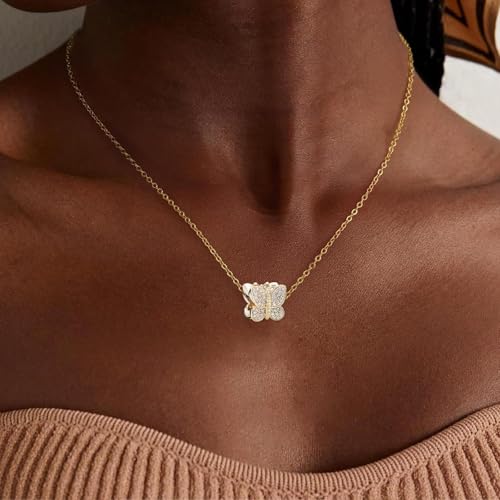 925 Sterling Silver Charms fits Bracelets and Necklace Pendant Bead Charms Jewelry Gift for Women Family Friends - style: Butterfly Charm
