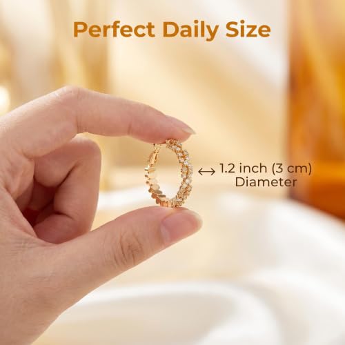 Hoop Earrings for Women, Hypoallergenic Stainless Steel Lightweight Thin Large Big Hoops Earrings Set for Women, Non Tarnish for Jewelry Gift 40MM - color: Gold Rhinestone & Square Hoop Earrings