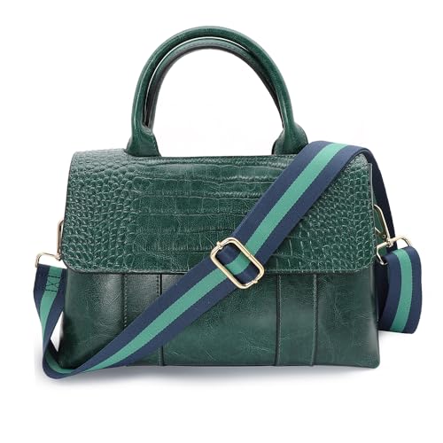 Kolti Purse Strap Replacement Crossbody Handbag Stripe Wide Adjustable - color: Gold Buckle-11
