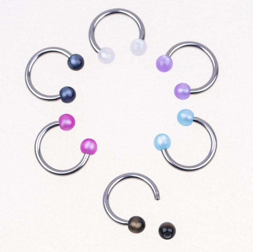 Ear Gauges Stretching Kit 14G-00G Acrylic Sprial Tapers Plugs Expander Sets Heart Tunnels Piering Jewelry Horeseshoes Taper For Ears - style: 30 R PCS