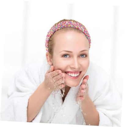 Outanaya Wide Headband Women's Fashion Headband Makeup Styling Padded Accessory