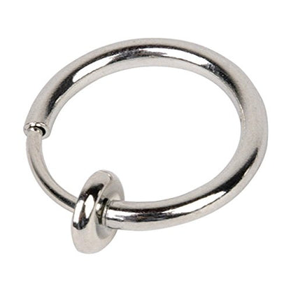 yueton 10 Pairs Non - Piercing Fake Spring Septum Nose Lips Ear Ring Hoop Clip On