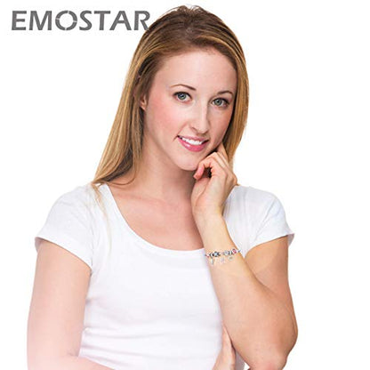 EMOSTAR Zodiac Sign Charms fits European Charm Bracelet – Rose Gold 925 Sterling Silver Necklace Pendant, 12 Horoscope Constellation Dangle CZ Birthstone Beads, Gifts for Women/Men/Birthday - color: Virgo (8.23 – 9.22)