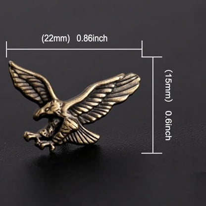 Boutonniere Suit Lapel Stick Brooch Pin - color: Brooch-Eagle