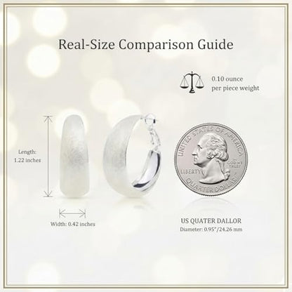 Sonateomber Gold Chunky Crystal Hoop Earrings for Women, Trendy Statement Sparkly CZ Rhinestone Thick Open Hoops Earings Hypoallergenic Wedding Prom Everyday Accessories Fashion Jewelry Gift - color: Sparkly White