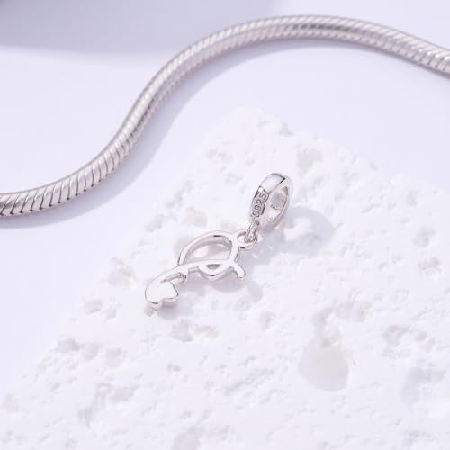 Letter Charms for Pandora Bracelets 925 Sterling Silver Alphabet Initial Charms Bead Jewelry Gift for Women - style: Initial P