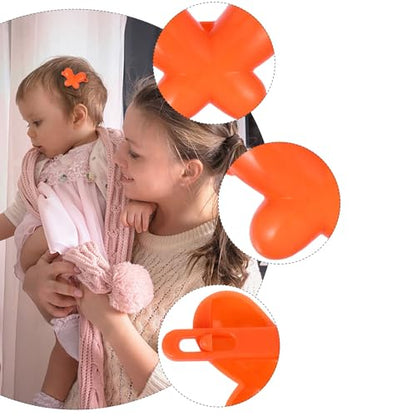 Cabilock 100pcs Mixed Color Mini Hair Clips Set Cute Love Flower Butterfly Bow Plastic Side Hairpins for Everyday Hair Accessories Random Color