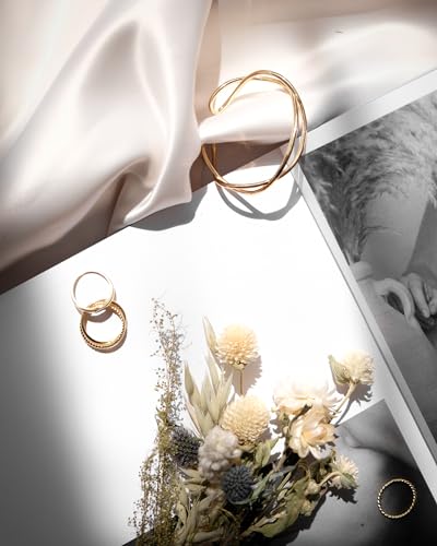 Timeless 18K Gold Vermeil Bracelet for Women, Hypoallergenic Nickel-Free Charm, Durable Everyday Jewelry Gift Tarnish-Resistant - style: Sophia Open Cuff Bracelet