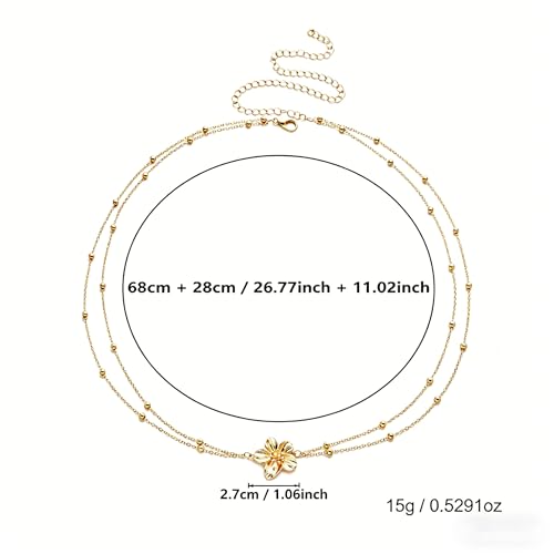 Gold Starfish Waist Chain Belt for Women Pearl Starfish Shell Mermaids Belly Chains Layered Boho Flower Belt Chains Sex Bikini Body Chain Mermaids Costume Accessories Summer Beach Jewelry - style: Gold Flower